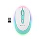 Raton ngs smog óptico 1000/1600/2400 dpi inalámbrico 3 botones receptor usb 2,4 ghz luces