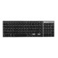 Teclado ngs fortune multimode inalambrico 12 teclas multimedia color aluminio 364x116x14 mm