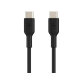 Belkin CAB003BT2MBK cable USB 2 m USB C Negro