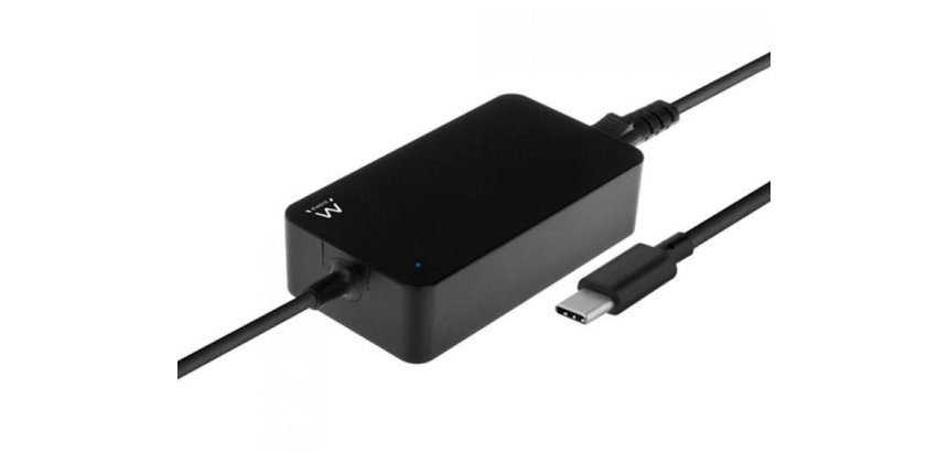 Cargador ewent para portátil usb type-c 100-240v 45w