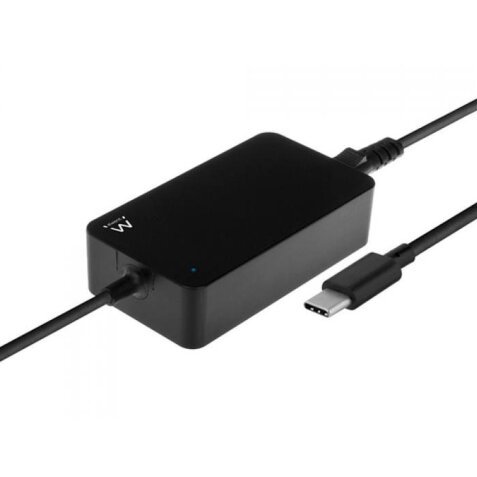 Cargador ewent para portátil usb type-c 100-240v 45w