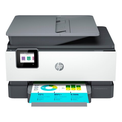 Equipo multifunción hp officejet pro 9010e color tinta 21 ppm wifi escaner copiadora impresora y fax a color