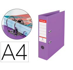 Archivador de palanca Esselte colour breeze carton forrado pvc din a4 lomo 75 mm