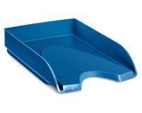 Bandeja sobremesa cep riviera plastico color azul porcelana 348x257x66 mm