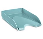 Bandeja sobremesa cep riviera plastico color verde agua 348x257x66 mm