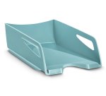 Bandeja sobremesa cep riviera plastico maxi color verde agua 387x265x115 mm