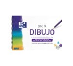 Bloc de dibujo oxford espiral din a4+ 20 hojas con recuadro 130 gr