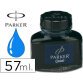 Tinta estilografica parker azul real bote 57 ml