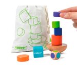 Juego mideer balanceo equilibra las figuras madera