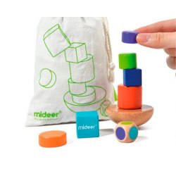 Juego mideer balanceo equilibra las figuras madera