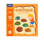 Juego didactico mideer dinosaurio con 64 adhesivos para suelo removibles