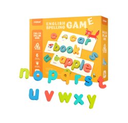 Juego didactico mideer emparejar letras en ingles
