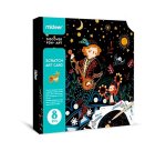 Juego didactico mideer scratch art card boy