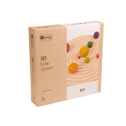 Juego didactico andreutoys sistema solar 3d madera