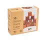 Juego didactico andreutoys 10 cubos sensoriales con sonido madera