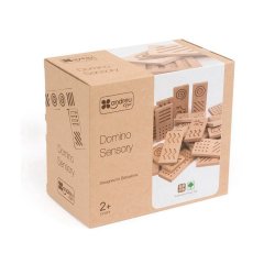 Juego didactico andreutoys domino sensorial madera 28 piezas