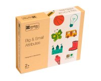 Juego didactico andreutoys atributos grandes y pequeños