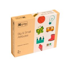 Juego didactico andreutoys atributos grandes y pequeños