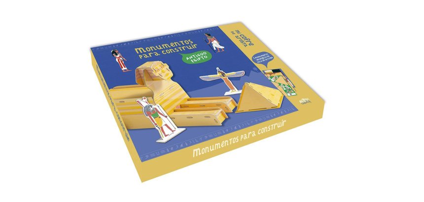 Juego didactico auzou monumentos para construir antiguo egipto