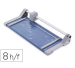 Cizalla de rodillo dahle 507 con base metalica din a4 capacidad de corte 8 hojas