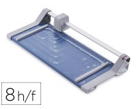 Cizalla de rodillo dahle 507 con base metalica din a4 capacidad de corte 8 hojas