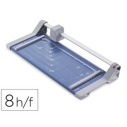 Cizalla de rodillo dahle 507 con base metalica din a4 capacidad de corte 8 hojas