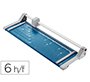 Cizalla de rodillo dahle 508 con base metalica din a3 capacidad de corte 6 hojas