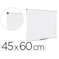 Pizarra blanca bi-office earth lacada magnetica marco de aluminio 450x600 mm