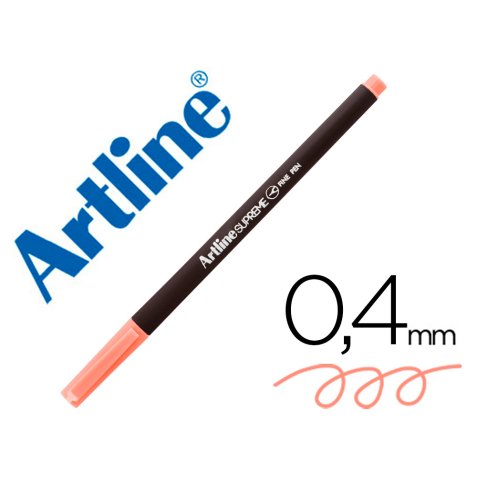 Rotulador artline supreme epfs200 fine liner punta de fibra albaricoque 0,4 mm