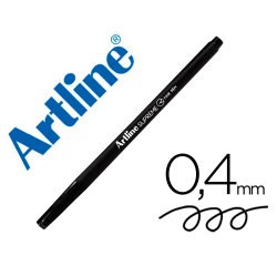 Rotulador artline supreme epfs200 fine liner punta de fibra negro 0,4 mm