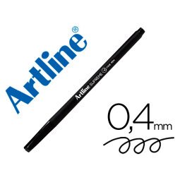 Rotulador artline supreme epfs200 fine liner punta de fibra negro 0,4 mm