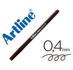 Rotulador artline supreme epfs200 fine liner punta de fibra marron oscuro 0,4 mm