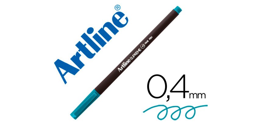 Rotulador artline supreme epfs200 fine liner punta de fibra verde oscuro 0,4 mm