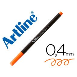 Rotulador artline supreme epfs200 fine liner punta de fibra naranja oscuro 0,4 mm