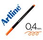 Rotulador artline supreme epfs200 fine liner punta de fibra naranja oscuro 0,4 mm