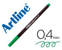 Rotulador artline supreme epfs200 fine liner punta de fibra verde 0,4 mm