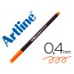 Rotulador artline supreme epfs200 fine liner punta de fibra naranja 0,4 mm