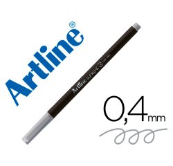 Rotulador artline supreme epfs200 fine liner punta de fibra gris claro 0,4 mm