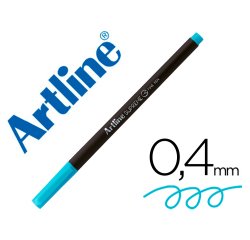 Rotulador artline supreme epfs200 fine liner punta de fibra turquesa palido 0,4 mm