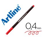 Rotulador artline supreme epfs200 fine liner punta de fibra rojo 0,4 mm