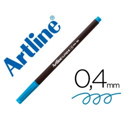Rotulador artline supreme epfs200 fine liner punta de fibra azul celeste 0,4 mm