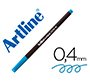 Rotulador artline supreme epfs200 fine liner punta de fibra azul celeste 0,4 mm