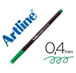 Rotulador artline supreme epfs200 fine liner punta de fibra verde manzana 0,4 mm