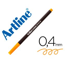 Rotulador artline supreme epfs200 fine liner punta de fibra amarillo 0,4 mm