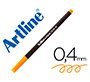 Rotulador artline supreme epfs200 fine liner punta de fibra amarillo 0,4 mm