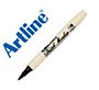 Rotulador artline supreme brush epfs pintura base de agua punta tipo pincel trazo fino negro