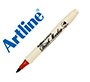 Rotulador artline supreme brush epfs pintura base de agua punta tipo pincel trazo fino marron