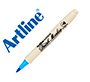 Rotulador artline supreme brush epfs pintura base de agua punta tipo pincel trazo fino azul claro