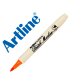 Rotulador artline supreme brush epfs pintura base de agua punta tipo pincel trazo fino naranja oscuro