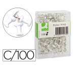 Señalizador de planos q-connect blanco caja de 100 unidades